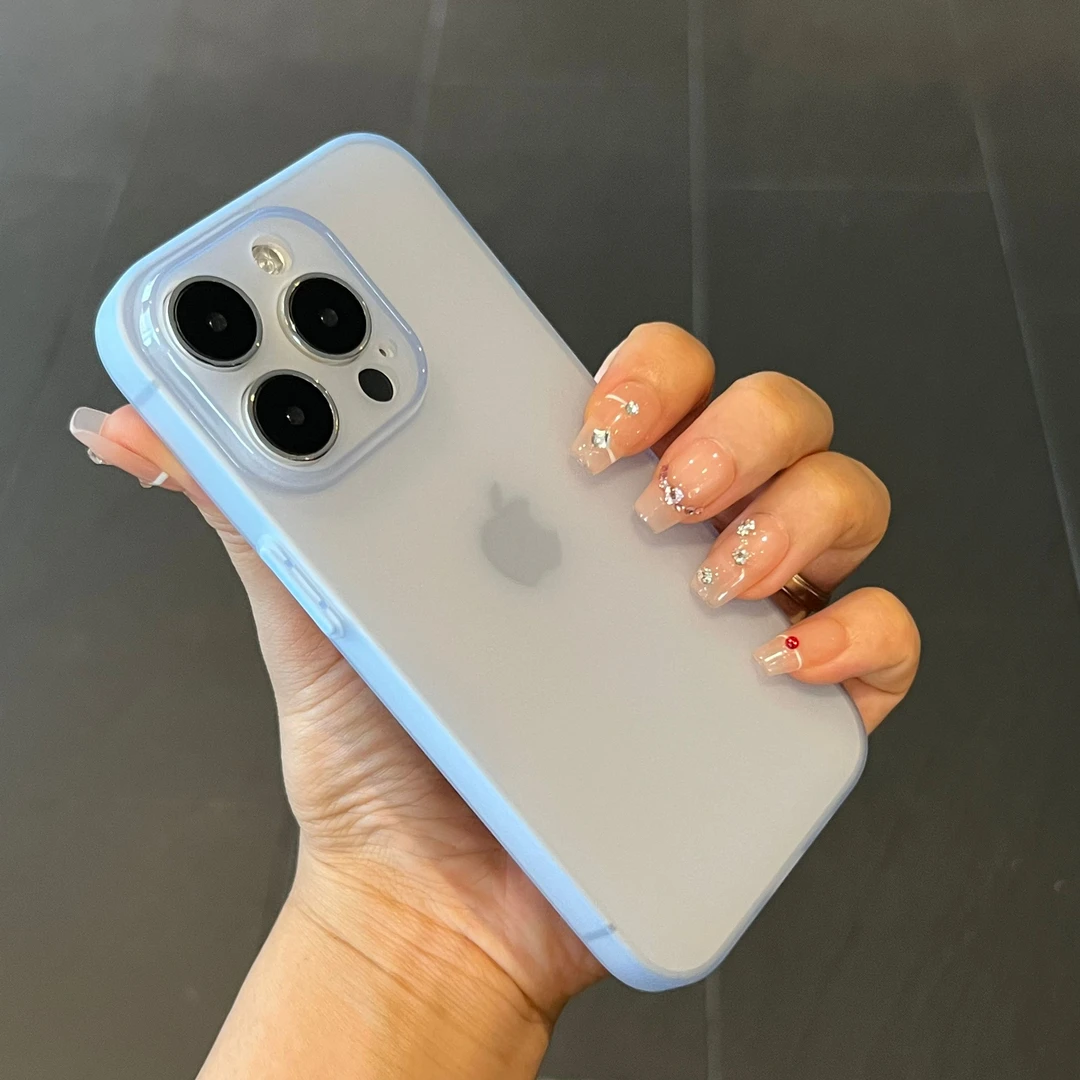 【不发黄】超薄磨砂软壳iphone15手机壳苹果14pro轻薄简约12/13/11