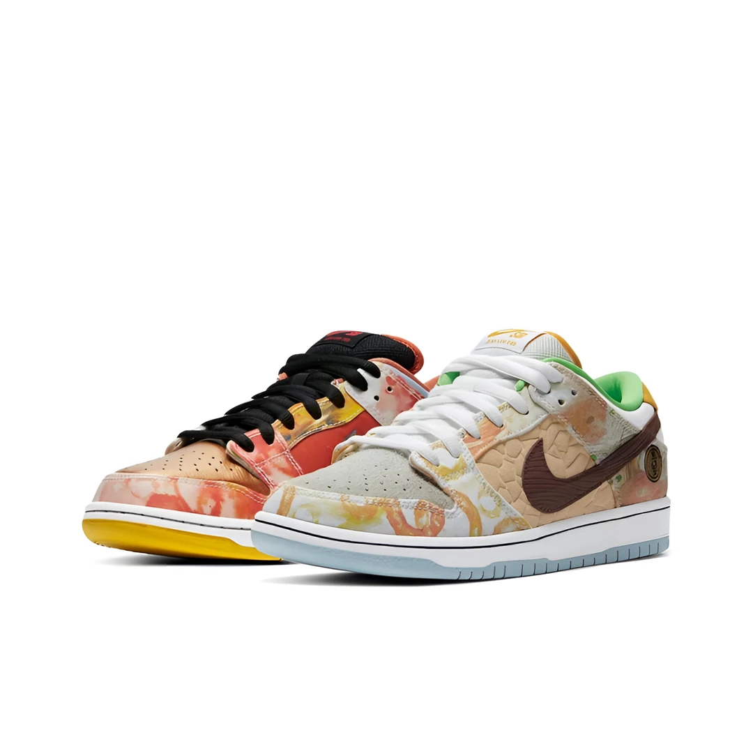 耐克Nike Dunk SB Street Hawker食神潮流低帮板鞋男女同款鸳鸯色