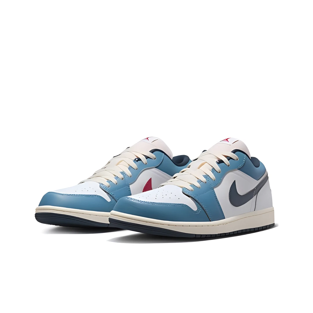 Air Jordan 1 AJ1海军蓝 鸳鸯钩子低帮经典篮球鞋男款 HM3711-144