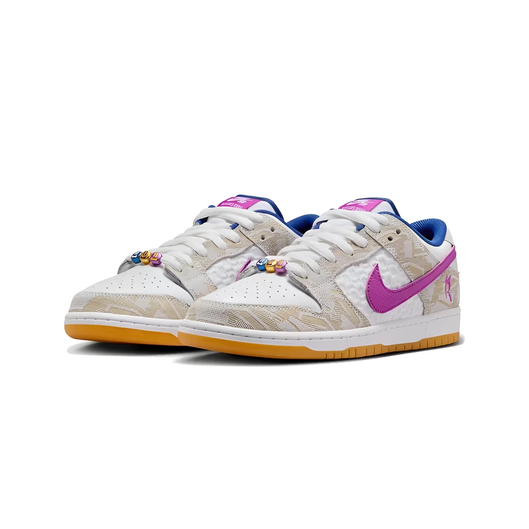 Nike Dunk SB Low 联名款白紫 男女同款 低帮休闲板鞋 FZ5251-001
