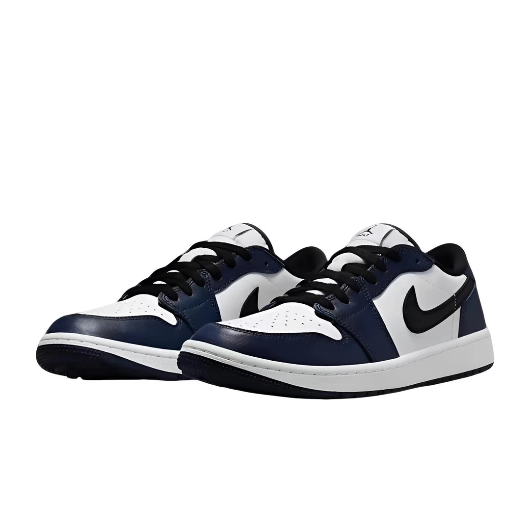 Air Jordan 1GolfLow AJ1高尔夫午夜蓝黑男女同款板鞋 DD9315-104
