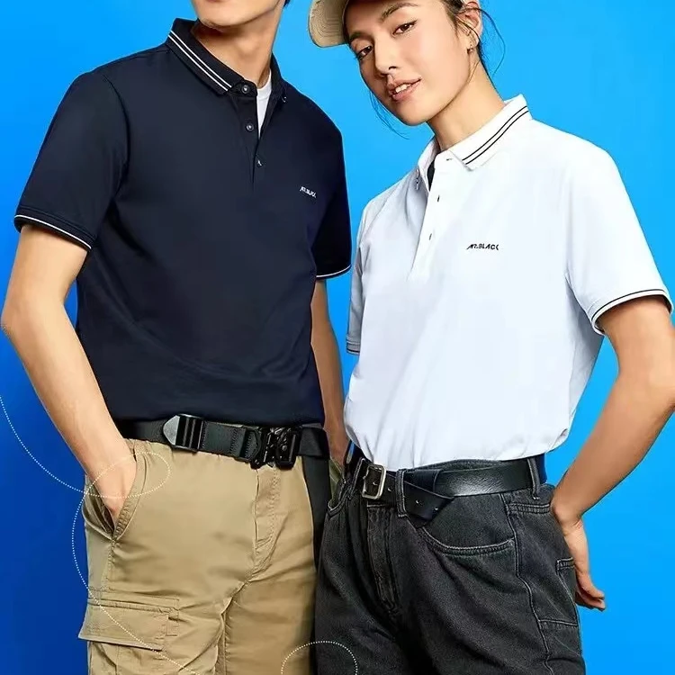 【瑕】夏季休闲短袖亲子装POLO衫情侣装706A