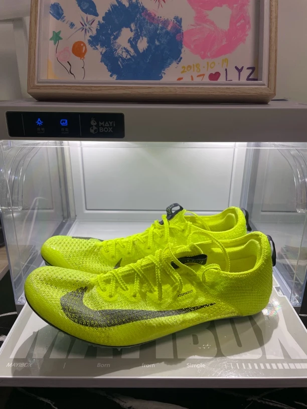 44 nike superfly2 黄色 二手田径钉鞋