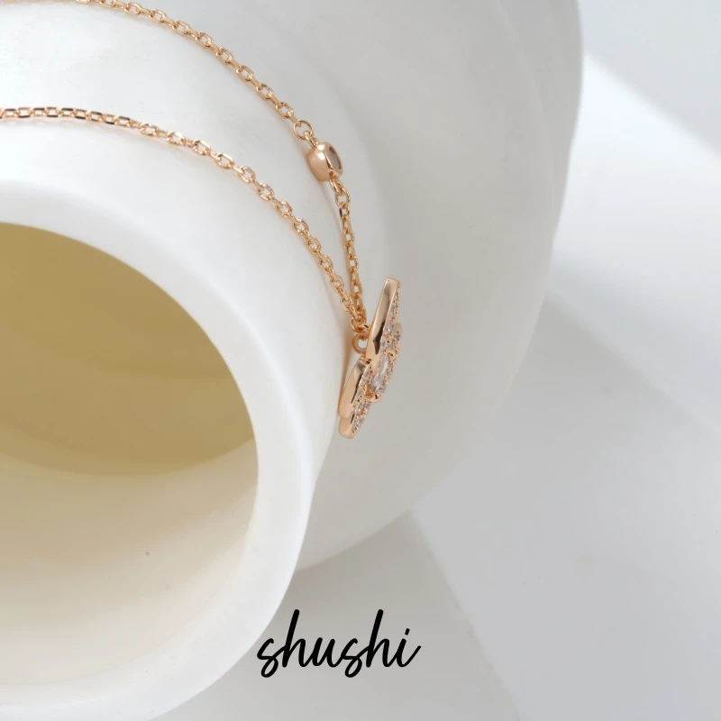 铜合金项链 时尚百搭经典轻奢气质个性项链7284（42+5cm）