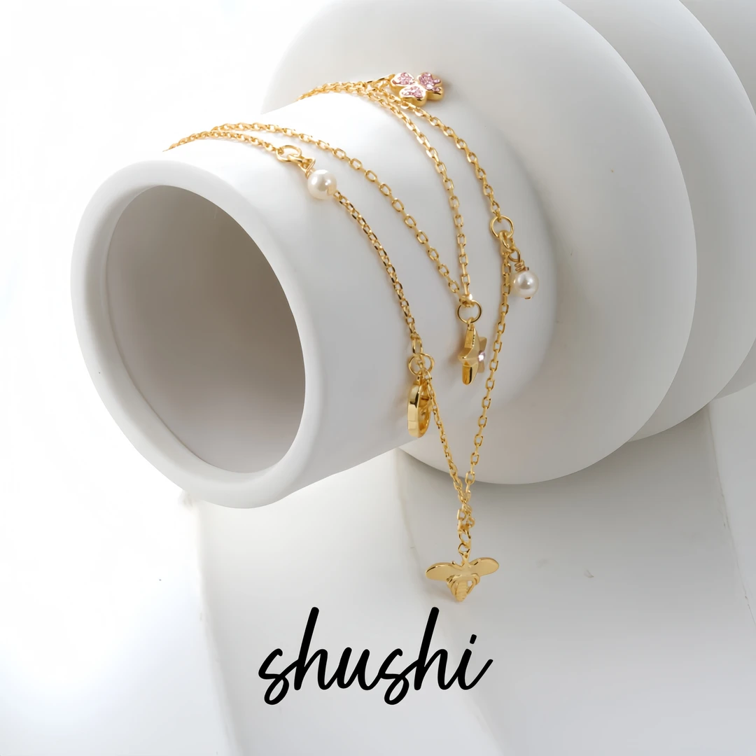 铜合金仿水晶项链 时尚经典轻奢气质百搭项链8275（链长45+6ｃｍ）