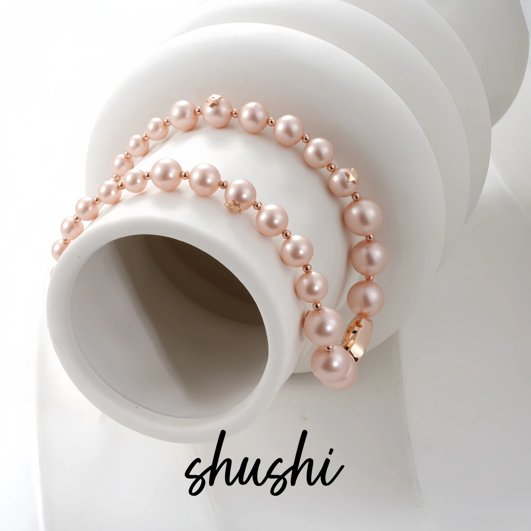 铜合金仿珍珠项链 时尚经典轻奢气质百搭项链8474（链长37+6cm）