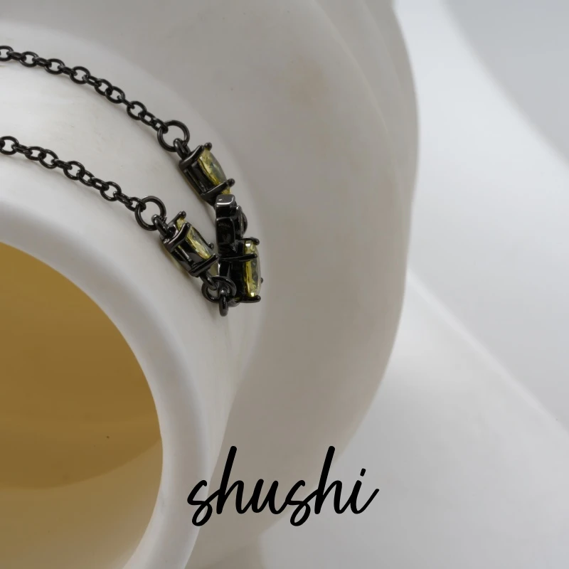 铜合金仿水晶手链 时尚百搭轻奢气质休闲手链7674（链长21ｃｍ）