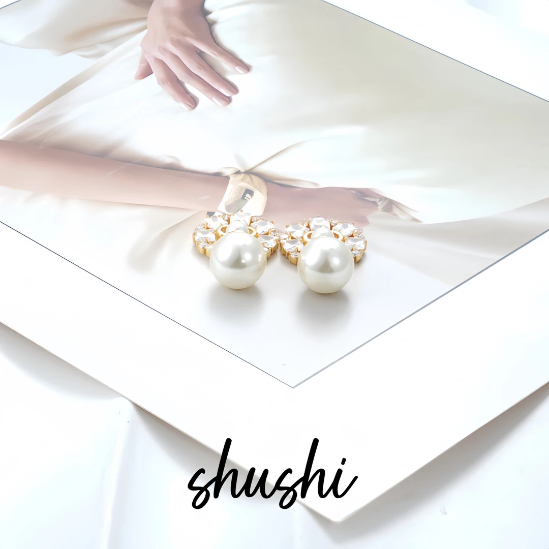 铜合金仿珍珠耳饰 耳环8203