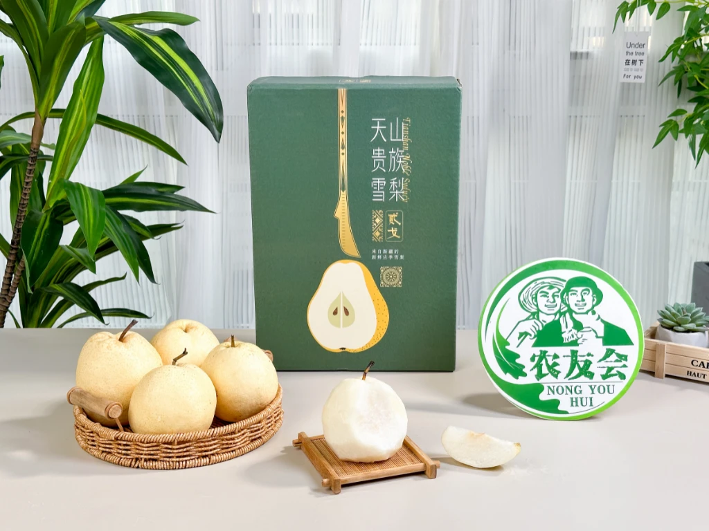 贰戈【福利尝鲜款】新疆天山贵族雪梨1500g 单果100g-150g