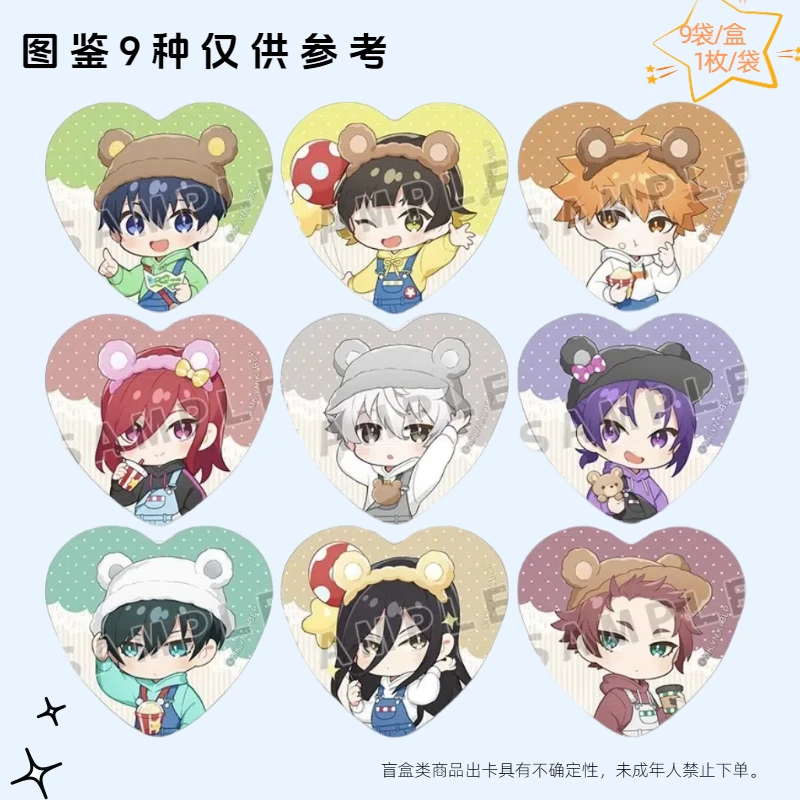 【蓝锁心形Q版吧唧】纯日谷蓝色监狱Q版球服吧唧 潮玩【盲盒】1枚/袋