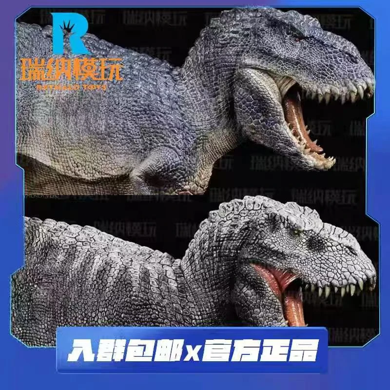 预 REBOR 1/35 毁灭君王龙 暴龙-奶油 霸王龙 恐龙手办 模型