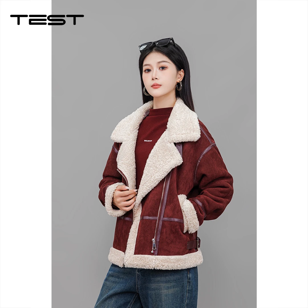 武冈她之蝶24冬外衣 2244044款短外套