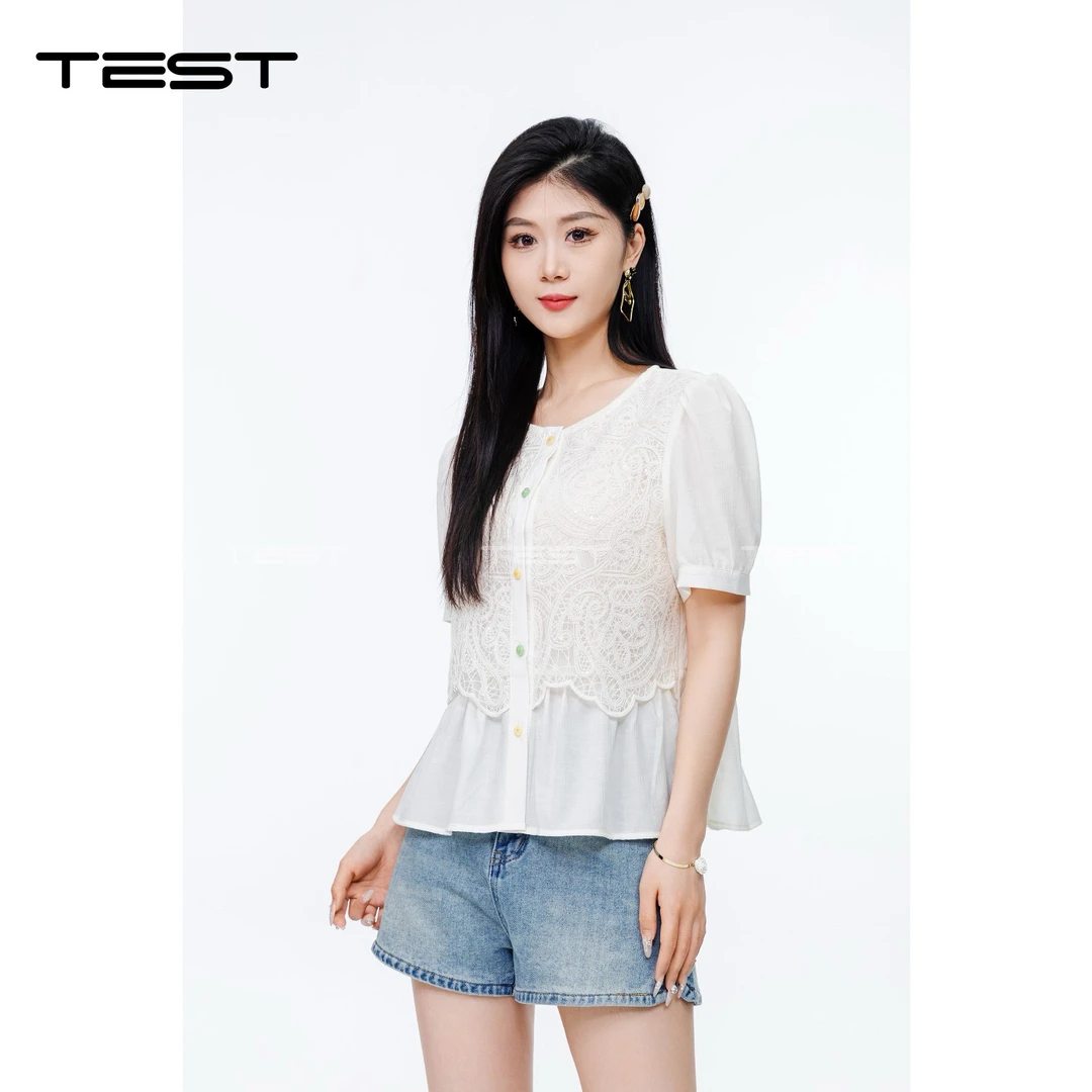 她之蝶 24夏1242063款时尚上衣