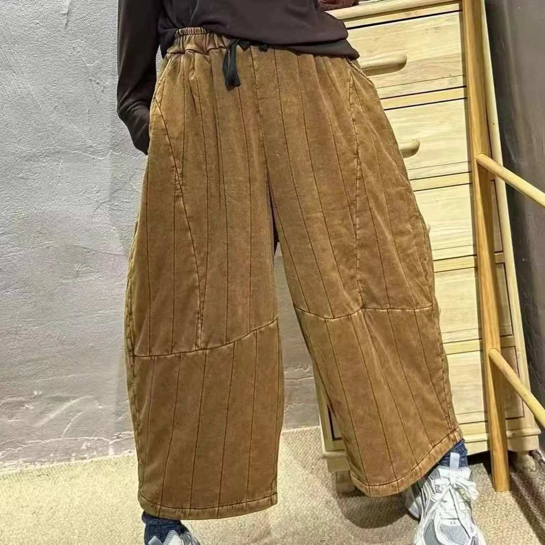 加厚加棉炒色棉裤08801