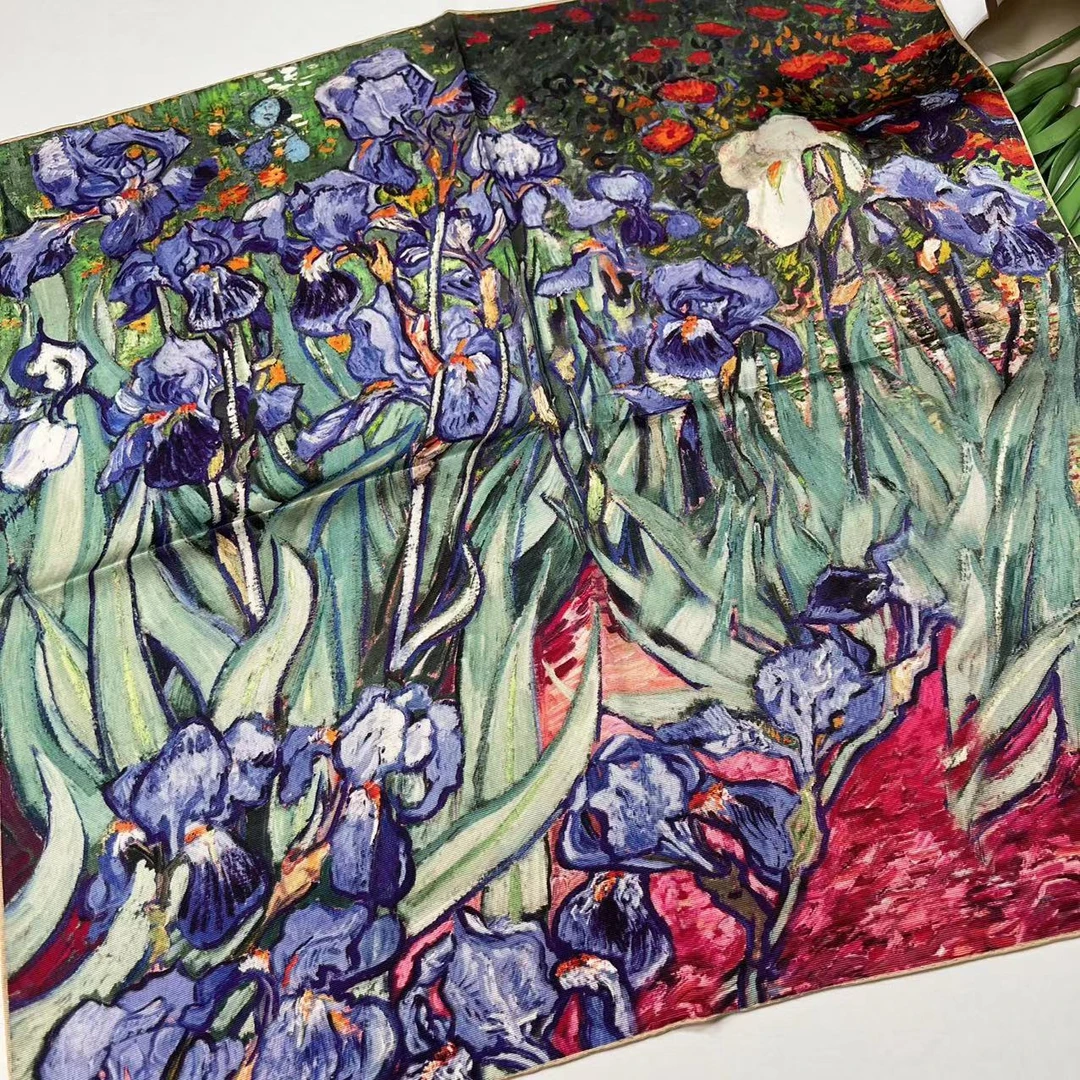 70意罗绸方巾-衬心  65cm丝巾 032