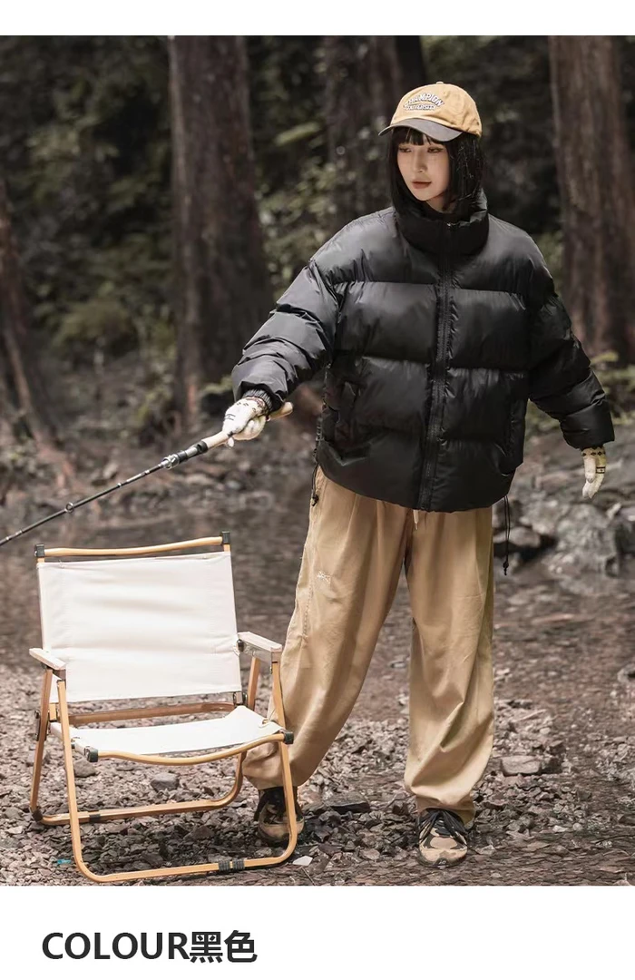 8935情侣款时尚百搭保暖棉服