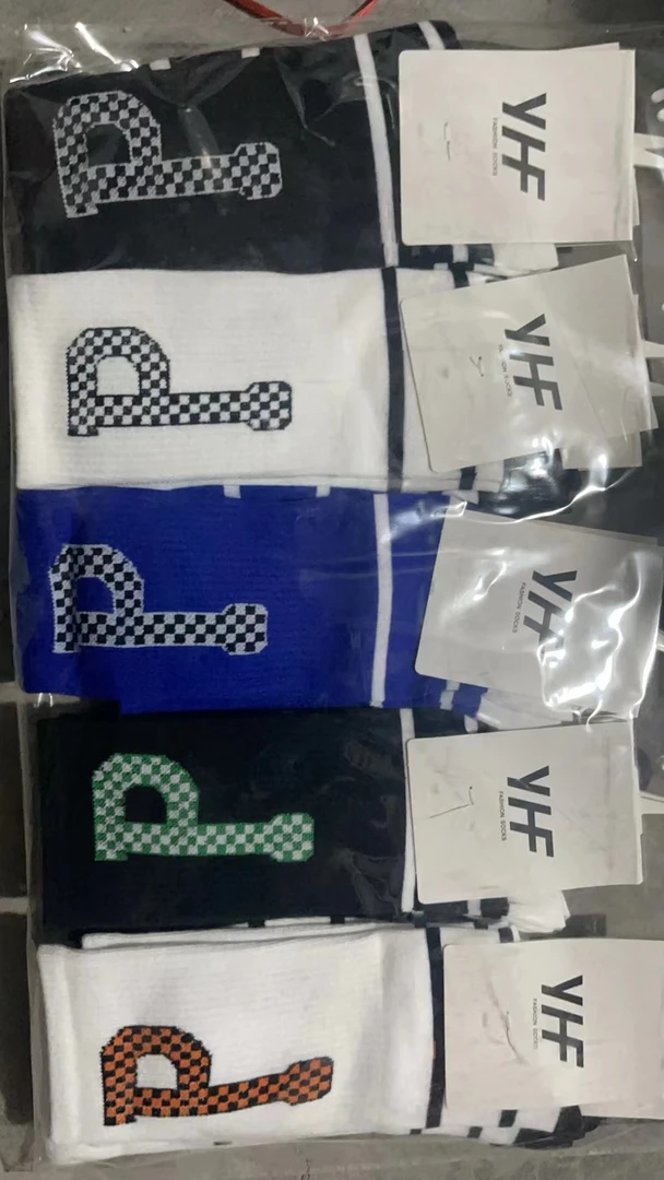 字母堆堆袜休闲全中筒