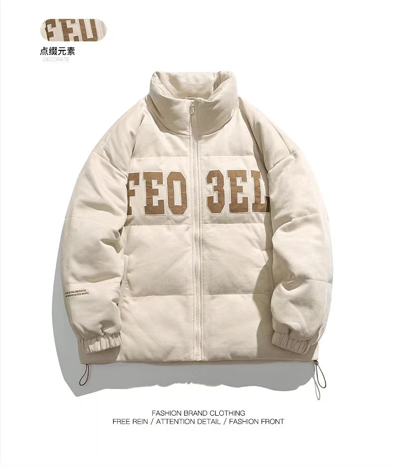 情侣款潮流港风时尚新款棉服2803