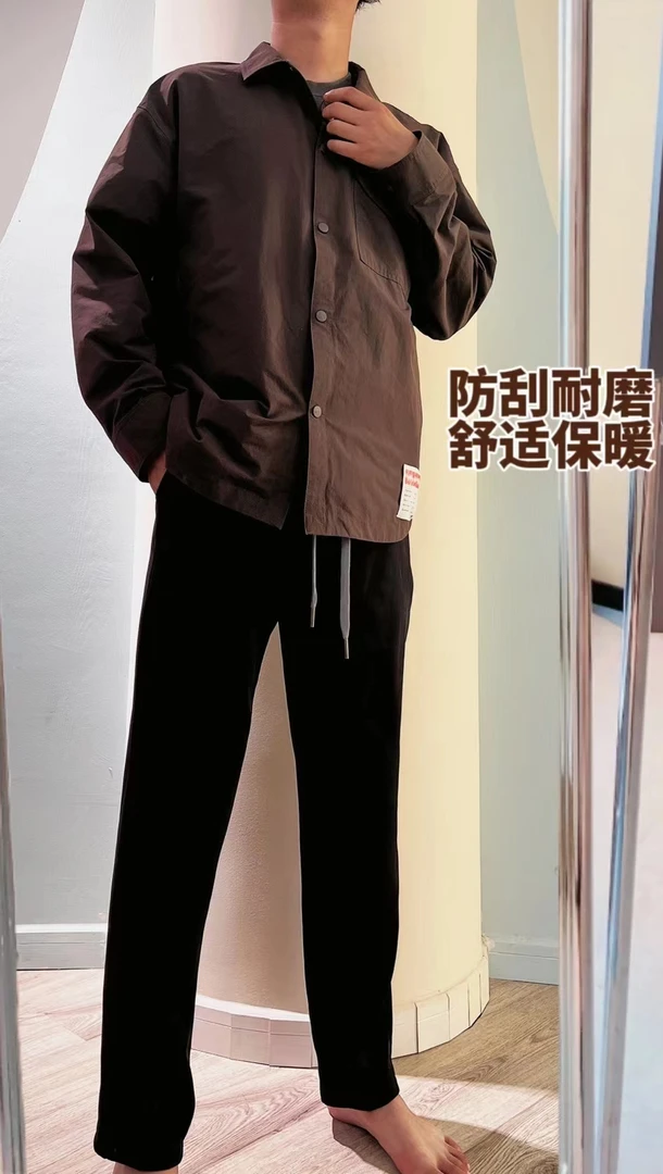 1830防风卫裤情侣款加厚