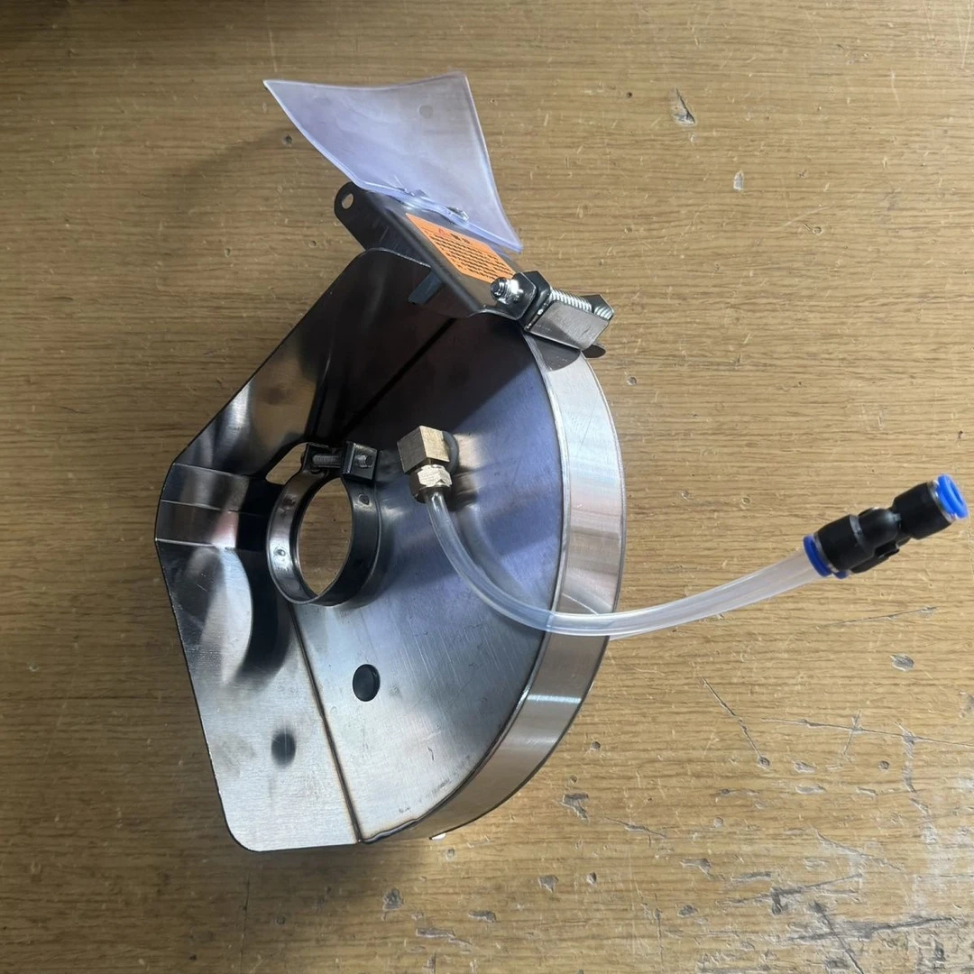 开槽机防水罩不锈钢罩壳博大原厂罩壳加长杆