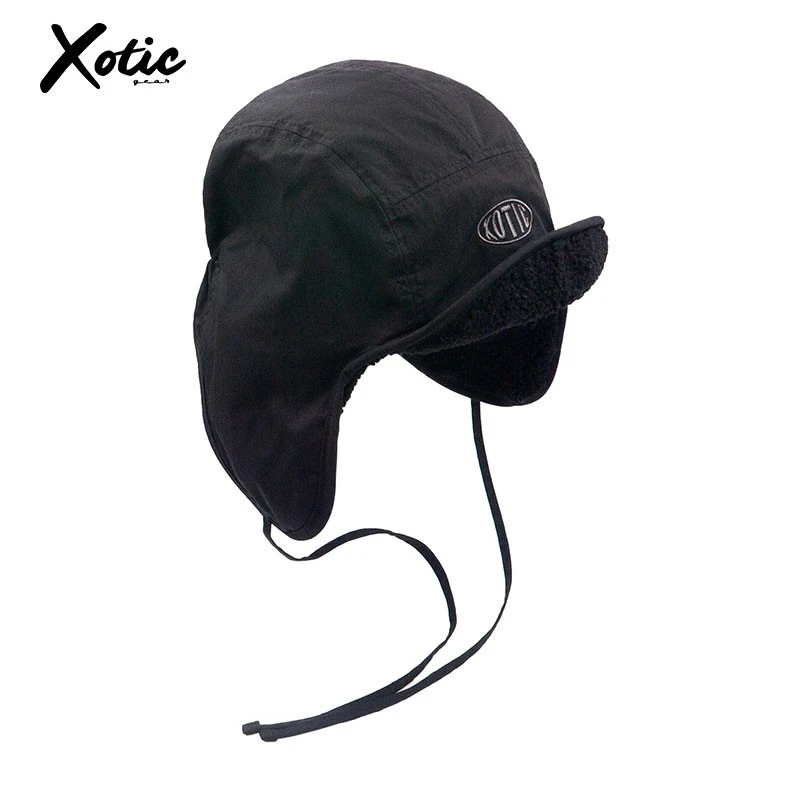 Xotic官方 more系列加绒飞行帽冬季防寒风保暖护耳韩版百搭雷锋帽