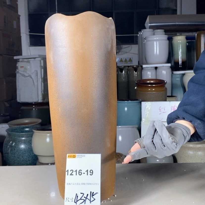 【闪购商品】紫砂花盆瑕1216-19