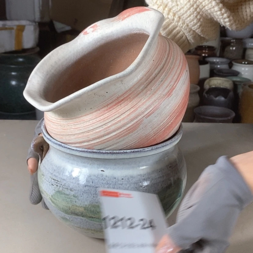 【闪购商品】紫砂花盆瑕1212-24
