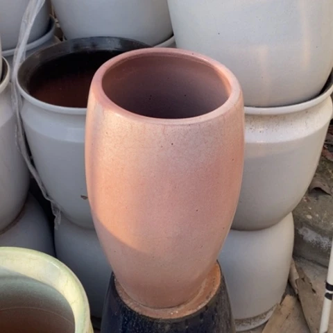 紫砂花盆九尾狐瑕1029-87瑕