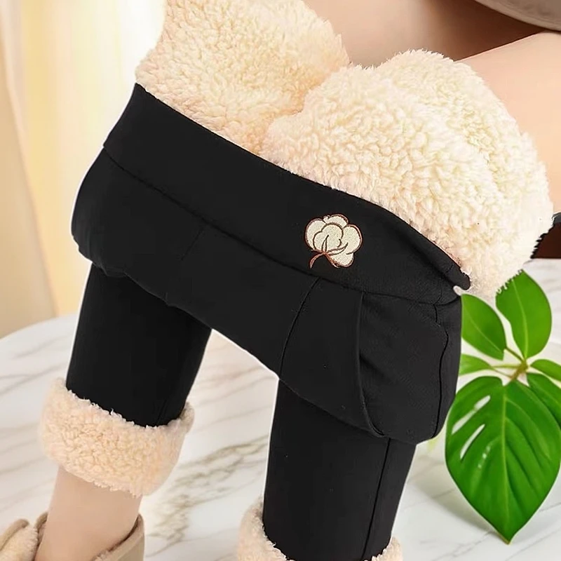 2024新款加厚保暖棉裤修身显瘦不臃肿