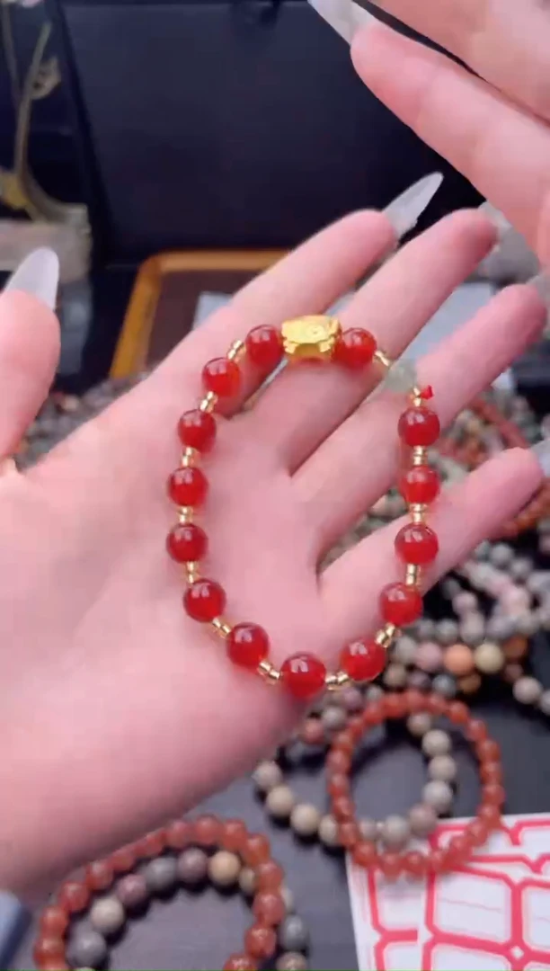 【闪购商品】石英质玉手链未镶嵌17.71手串