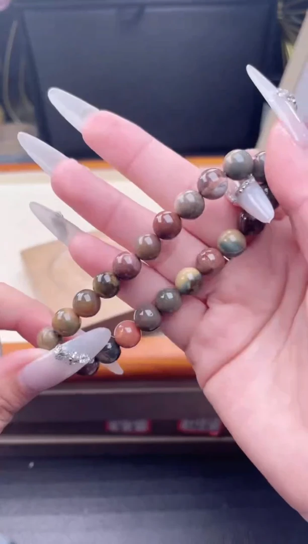 【闪购商品】石英质玉手链未镶嵌19.187阿拉善手串