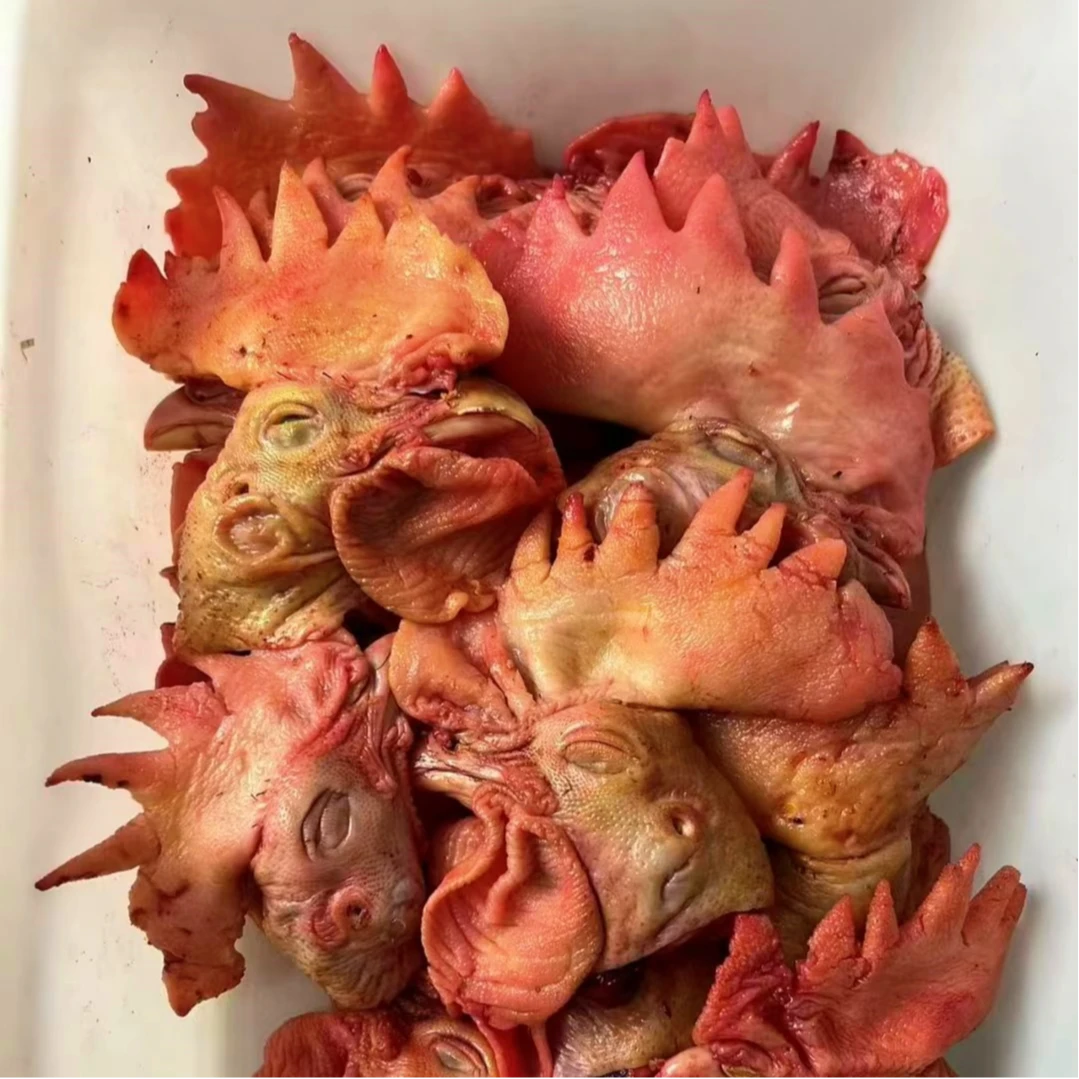 中秋笨鸡大冠鸡头 散养鸡头 【4.5斤 】《生鲜下单不退换》坏了包赔