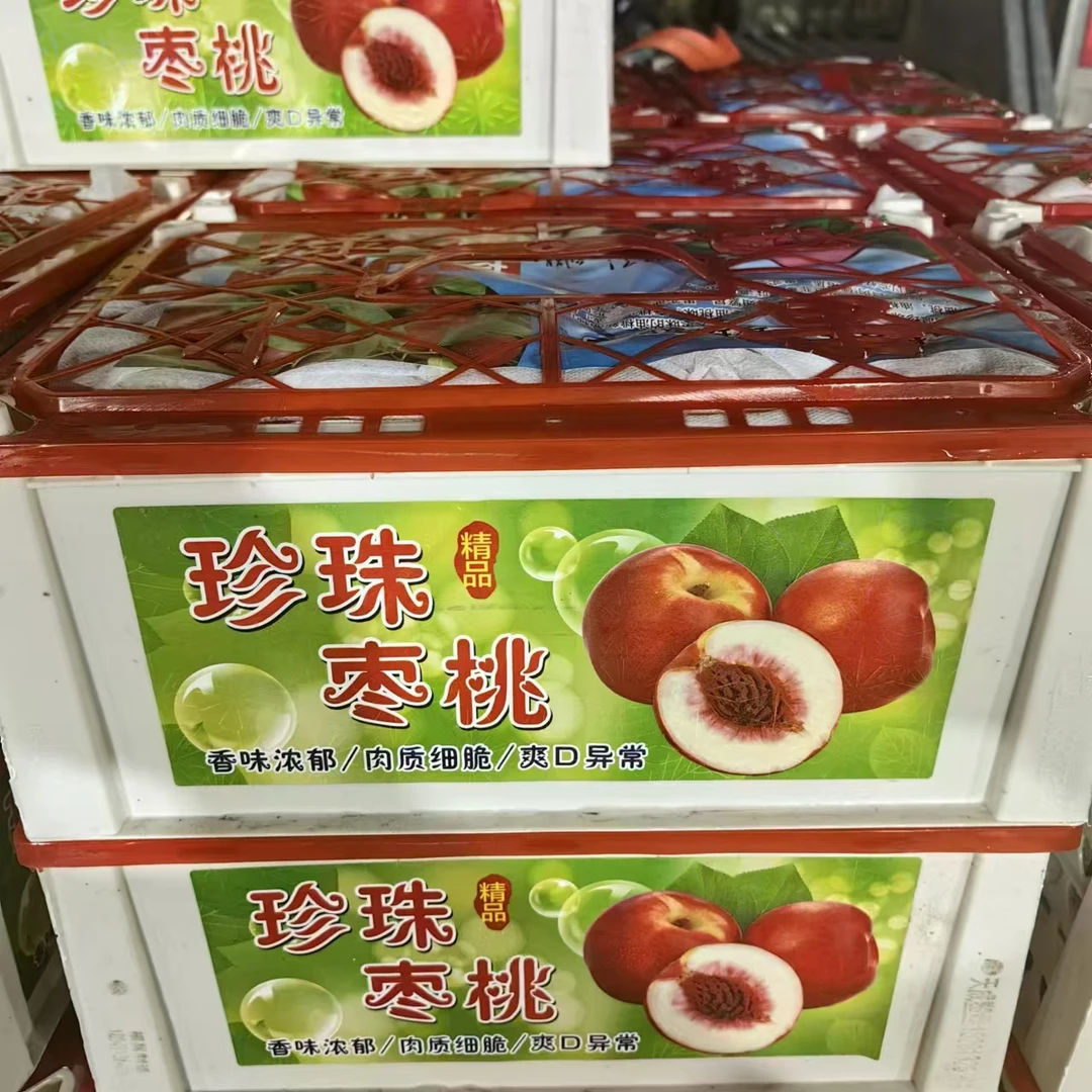 【珍珠枣油桃】整筐带筐9斤左右  仅限太原六城区榆次购买