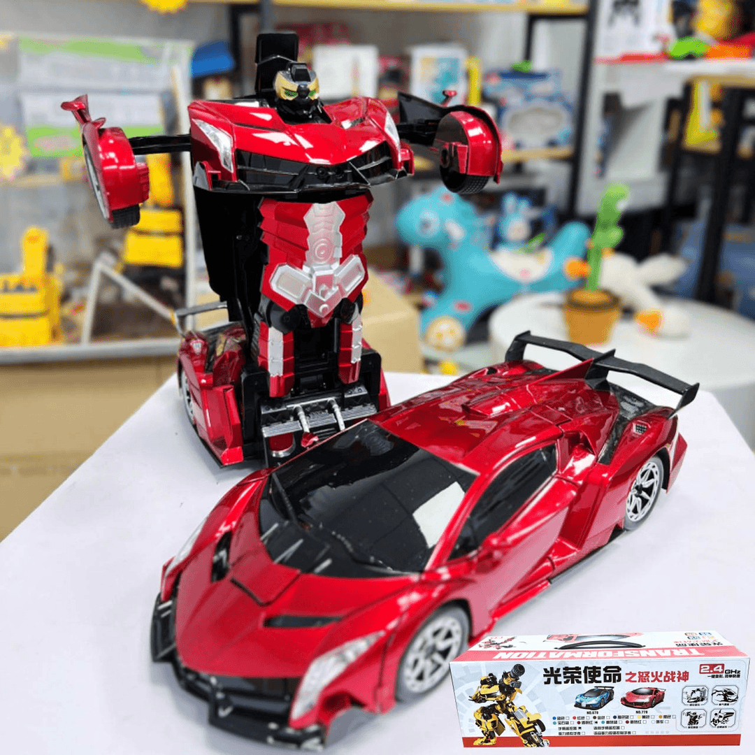 【礼盒装遥控灯光】电动玩具车模型遥控汽车23厘米 科学【不送电池】
