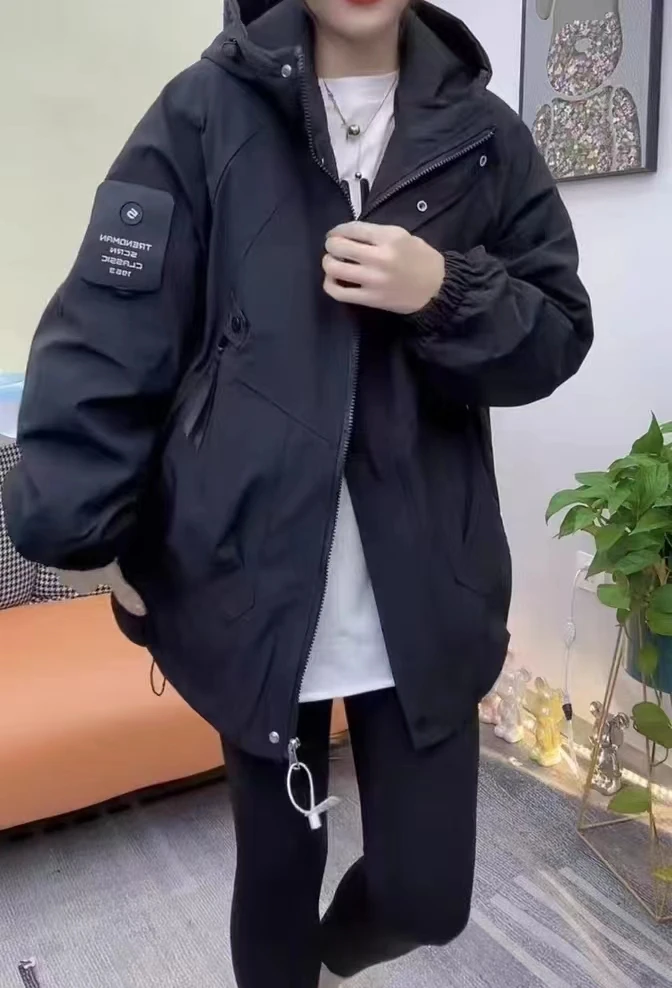 803#休闲连帽冲锋衣