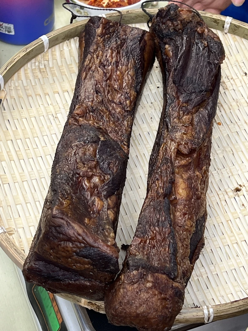 安化本地乡里农家腊肉