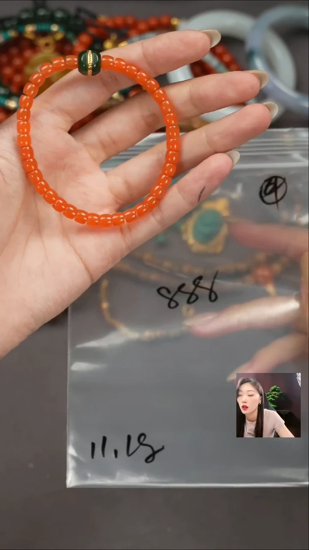 【闪购商品】南红玛瑙手串未镶嵌遇见匠心品质回血