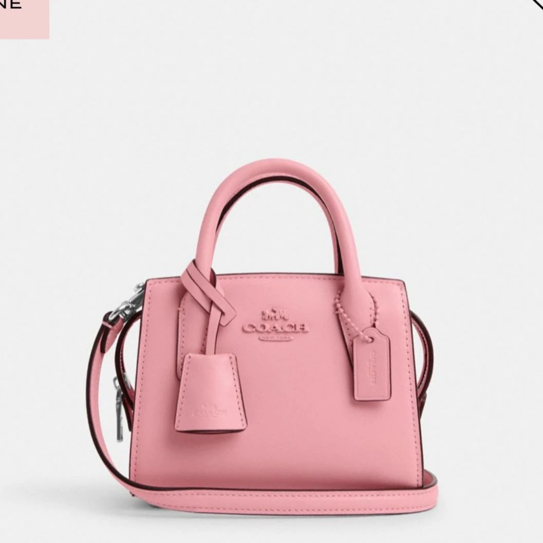 Coach/蔻驰（迷你）粉色戴妃包手提包CO974SVVDT 15.5*8*11.5CM