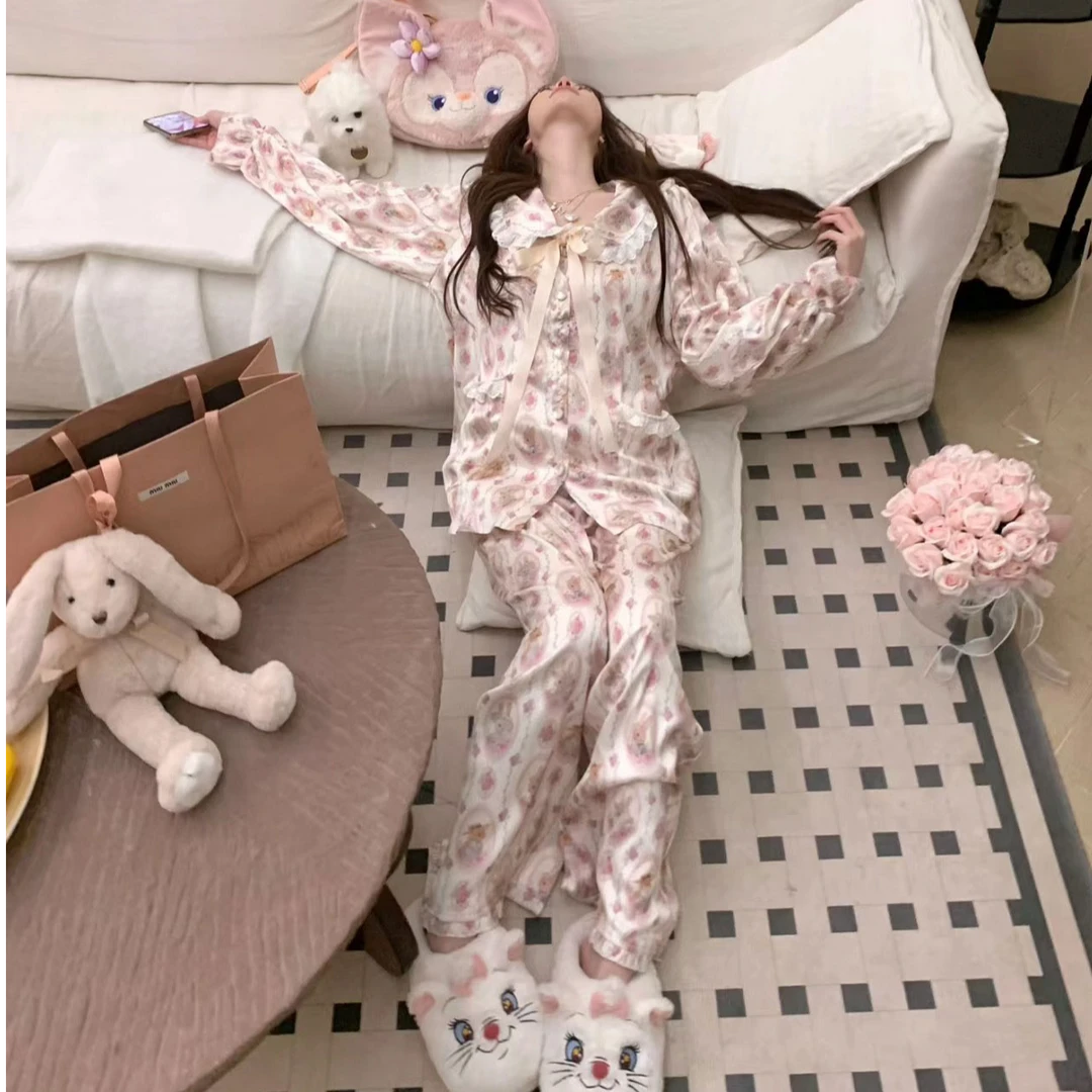 SIEOYJIEA/私迹大榕家【爱丽丝长袖】女款时尚高定家居服