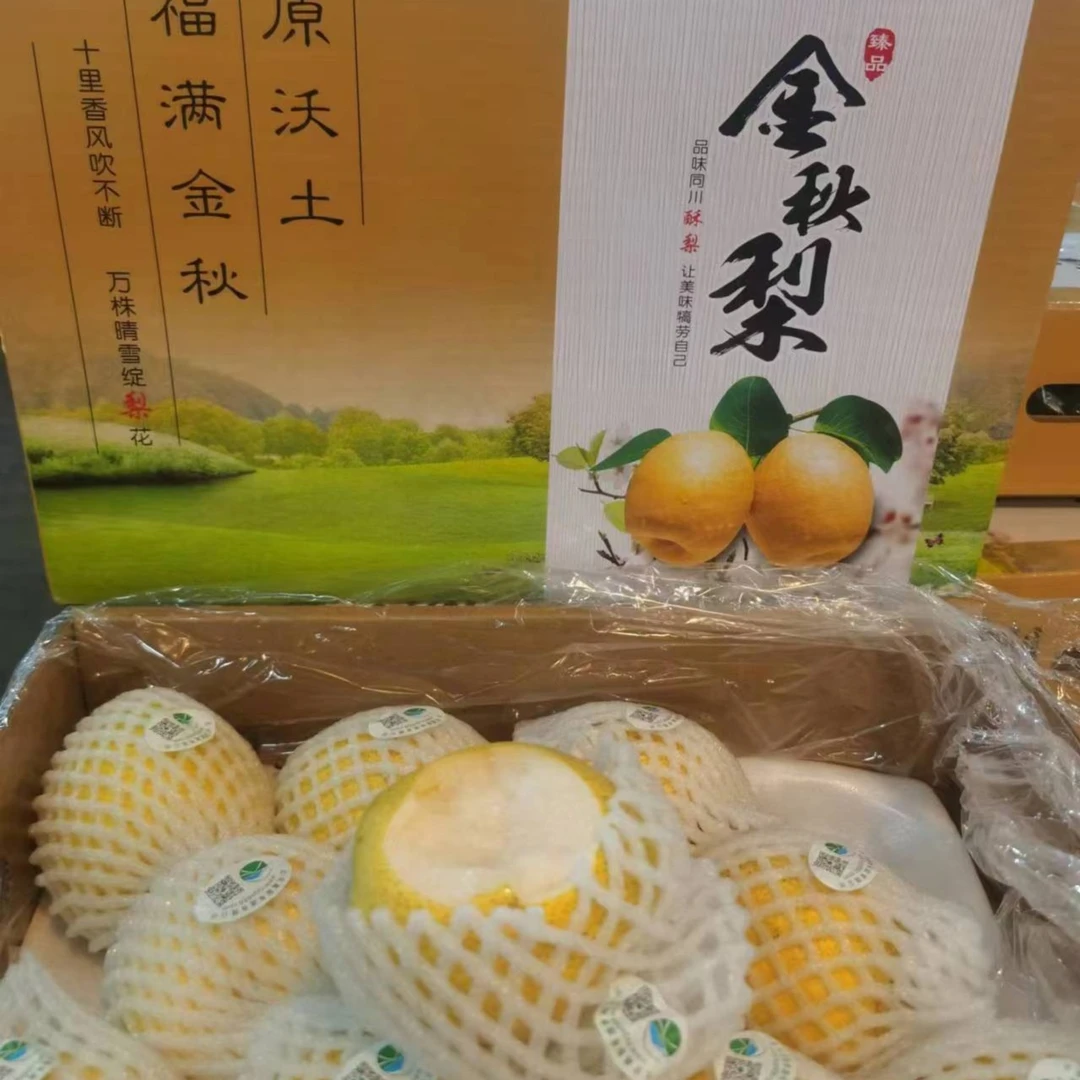 《水果弟严选》金秋蜜梨皮薄一箱净重4.5-5斤