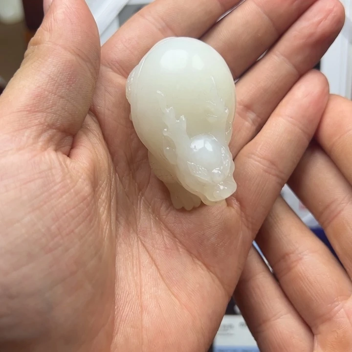 和田玉挂件未镶嵌无*