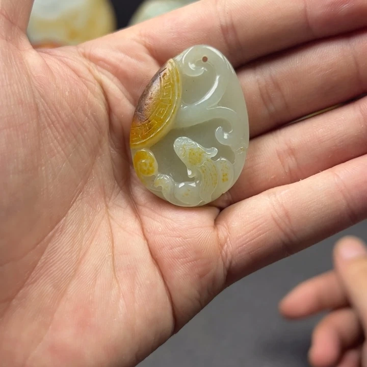 和田玉把件未镶嵌