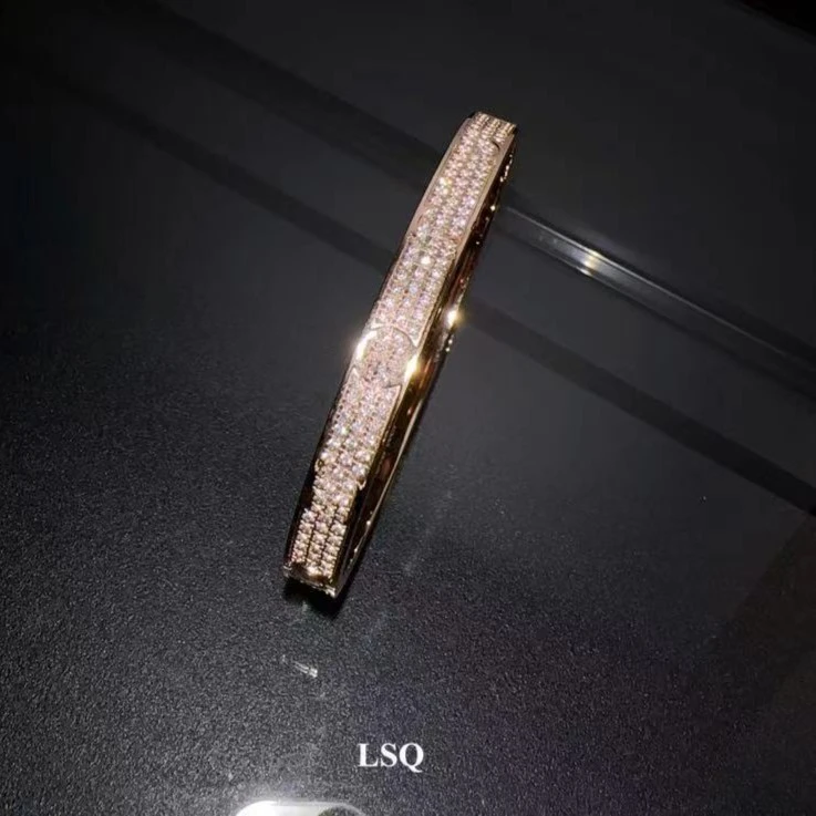 钛钢合成锆石手镯 SQ思岐饰品-新品-手镯756