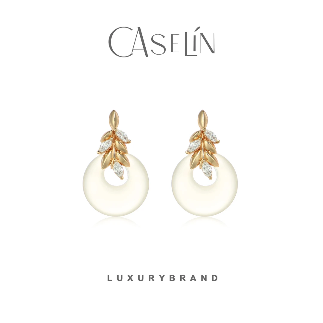 铜合金耳饰 气质轻奢时尚百搭复古小众设计感简约精致优雅~8728