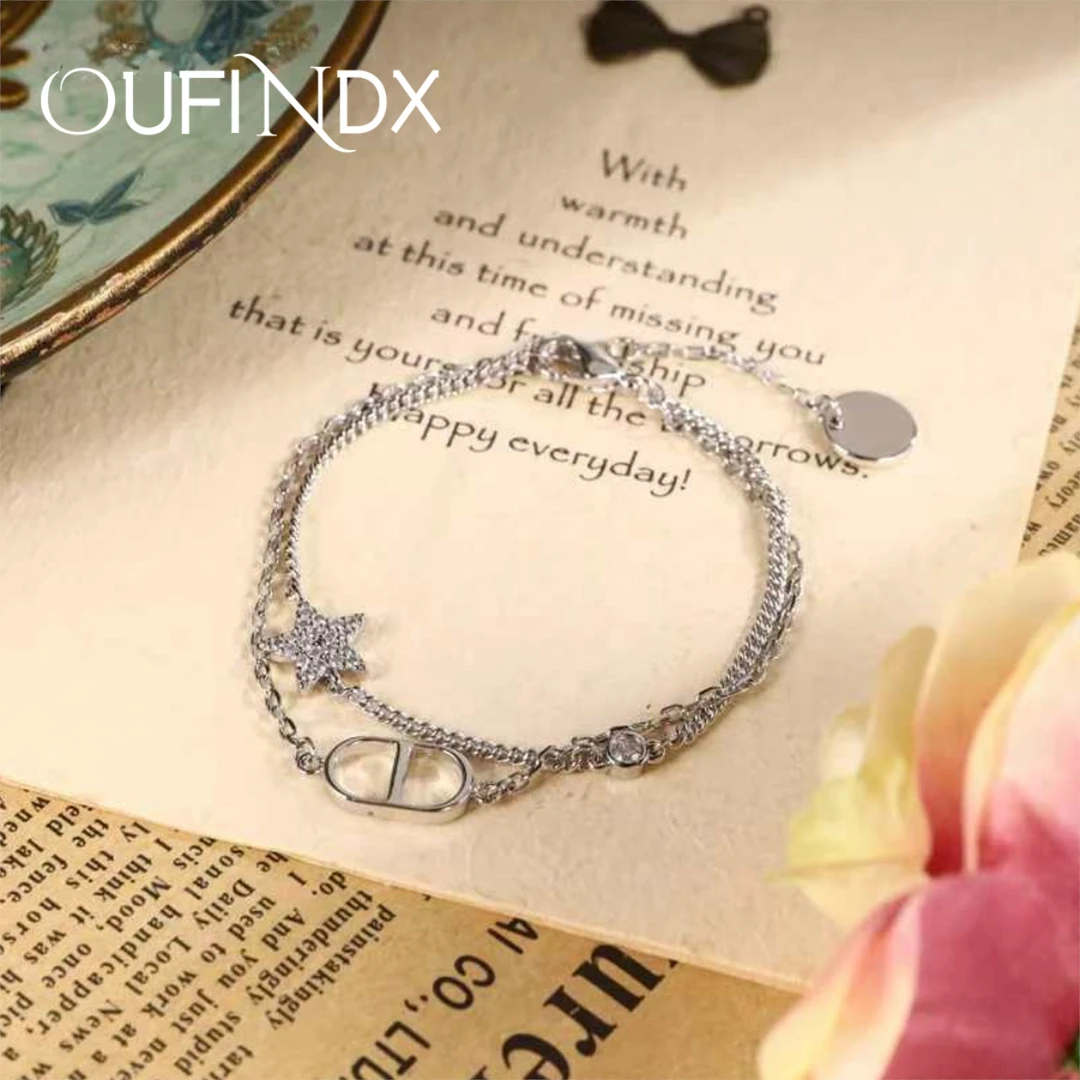 OF平替好物 雅丹气质时尚百搭小众个性优雅简约精致个性手链~5644