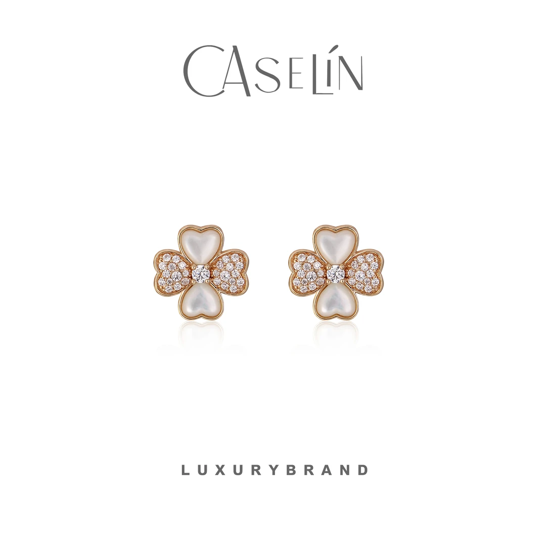 FX 气质轻奢时尚百搭法式小众简约经典小巧耳钉~8770