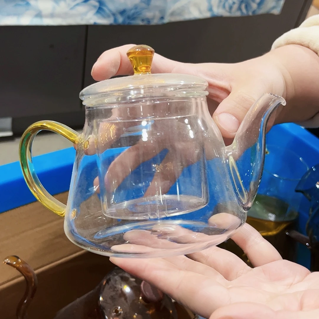 80号高硼硅玻璃泡茶壶样品