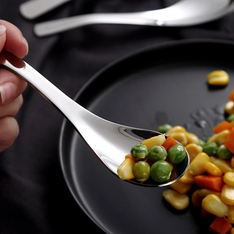 工厂直营正品顺发304指南汤匙汤勺食品级不锈钢高质量小勺餐具