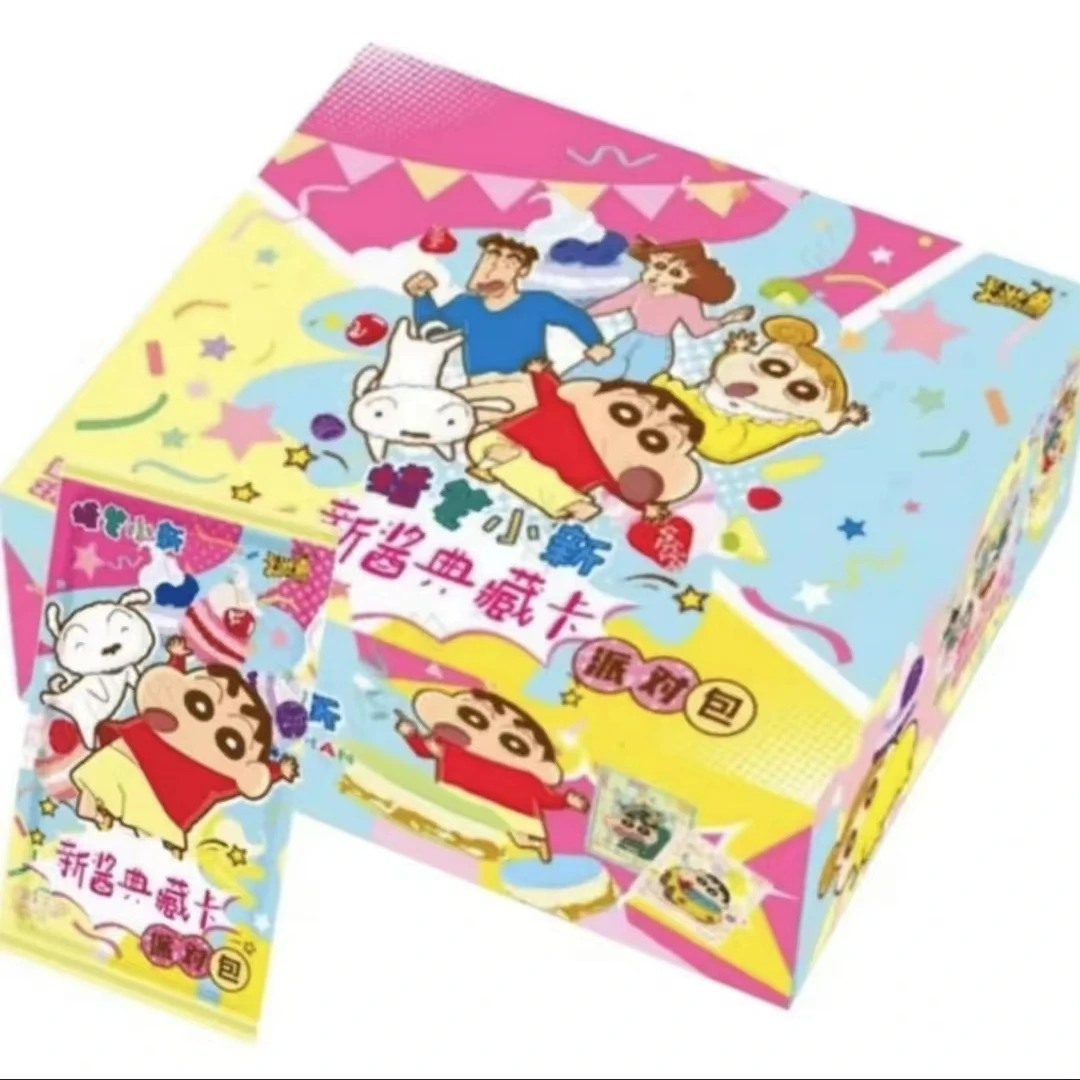 【平拆】卡游蜡笔小新 派对包 第一弹新酱典藏卡