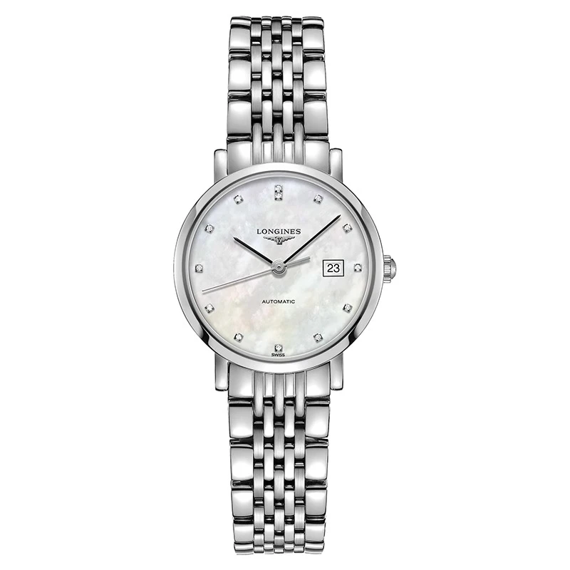 99新 Longines/浪琴 博雅310/全套/贝母钻刻/表径29mm/公价17300
